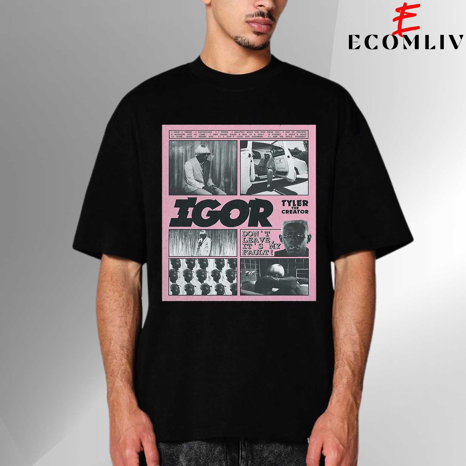 Tyler Igor T-Shirt, Hiphop Graphic Te, Igor Rap Shirt